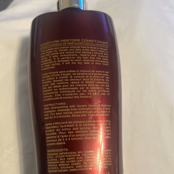 BIOKERATIN Moisture Restore CONDITIONER  For Dry Color Treated Hair Botanical - Picture 7 of 8